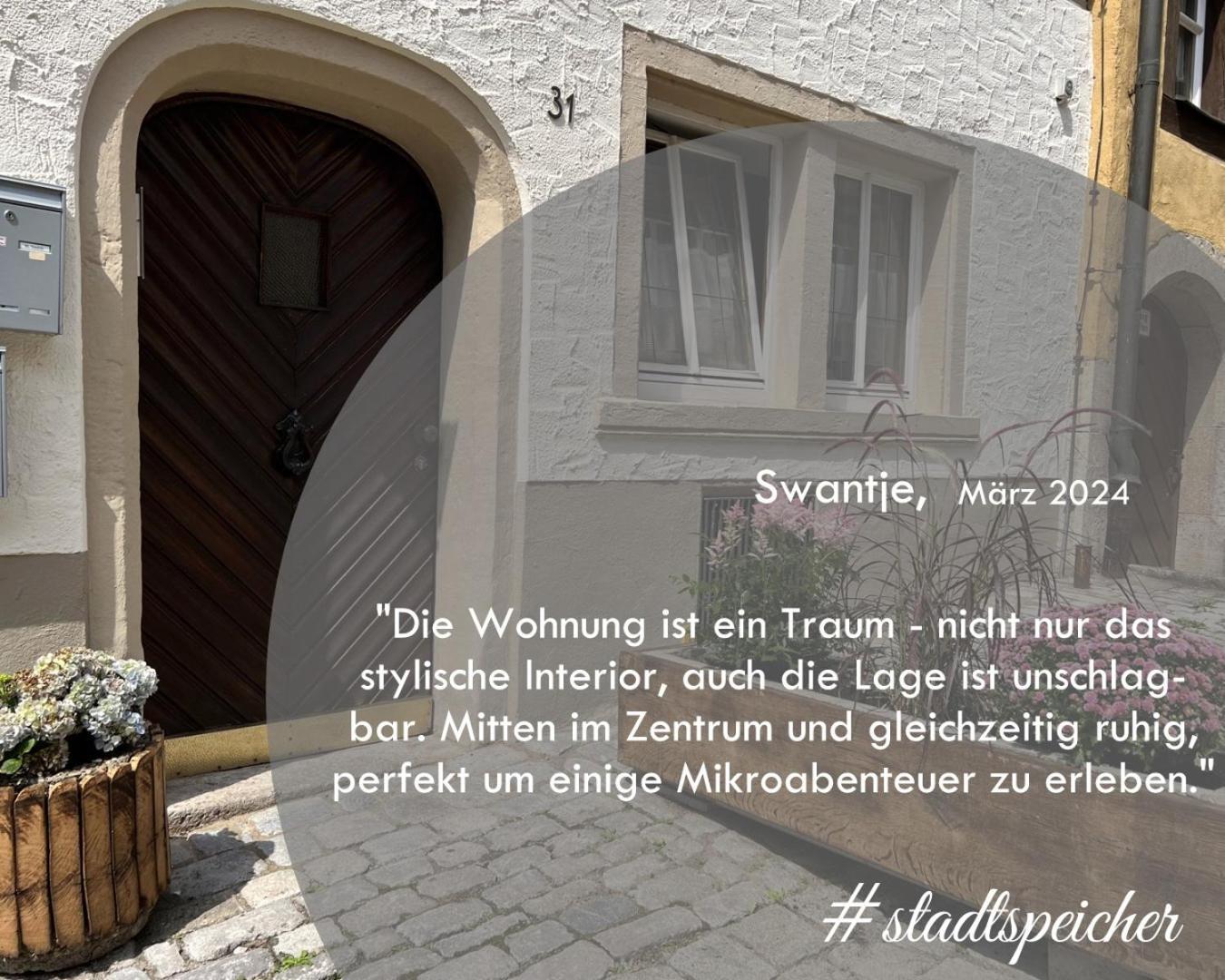 #Stadtspeicher - Suite Goldener Stern In Der Altstadt Rothenburg ob der Tauber Exterior foto